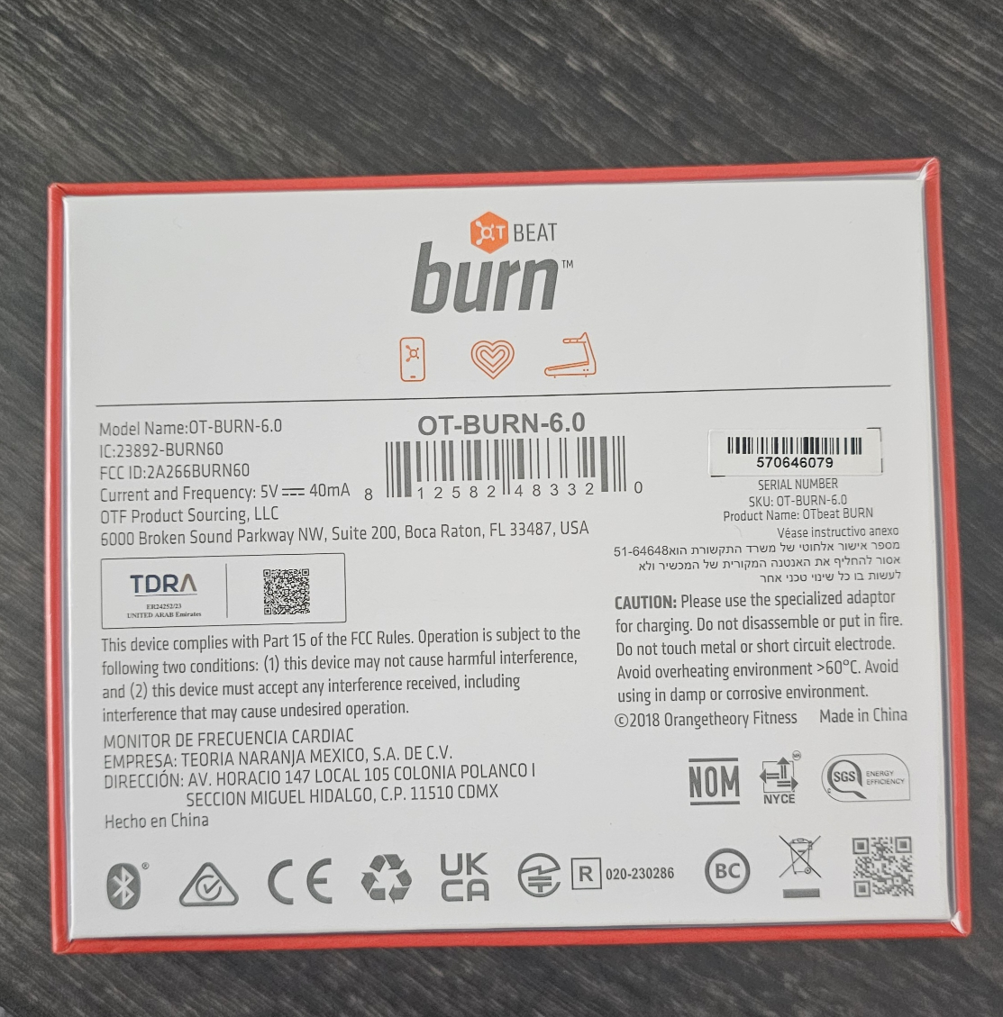Orangetheory OTbeat Burn Heart Rate Monitor - photo 3