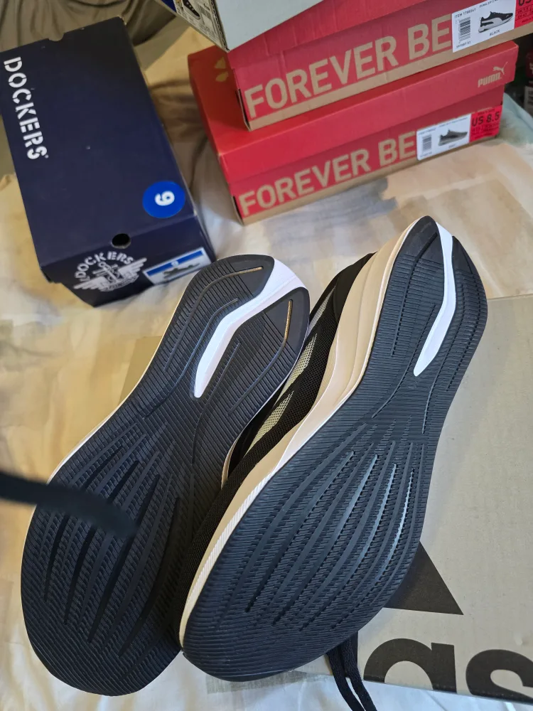 Adidas Duramo 10 Running Shoes - Black/White thumbnail