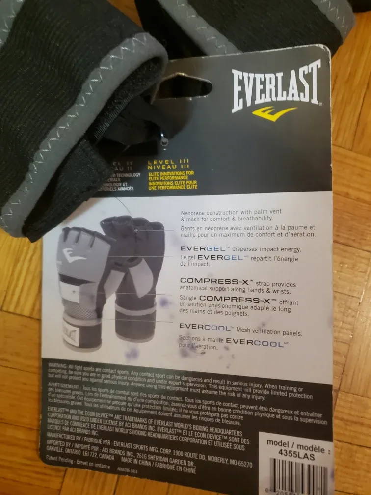Everlast Evergel Hand Wraps, Size L/G 🇨🇦 image indicator(3)