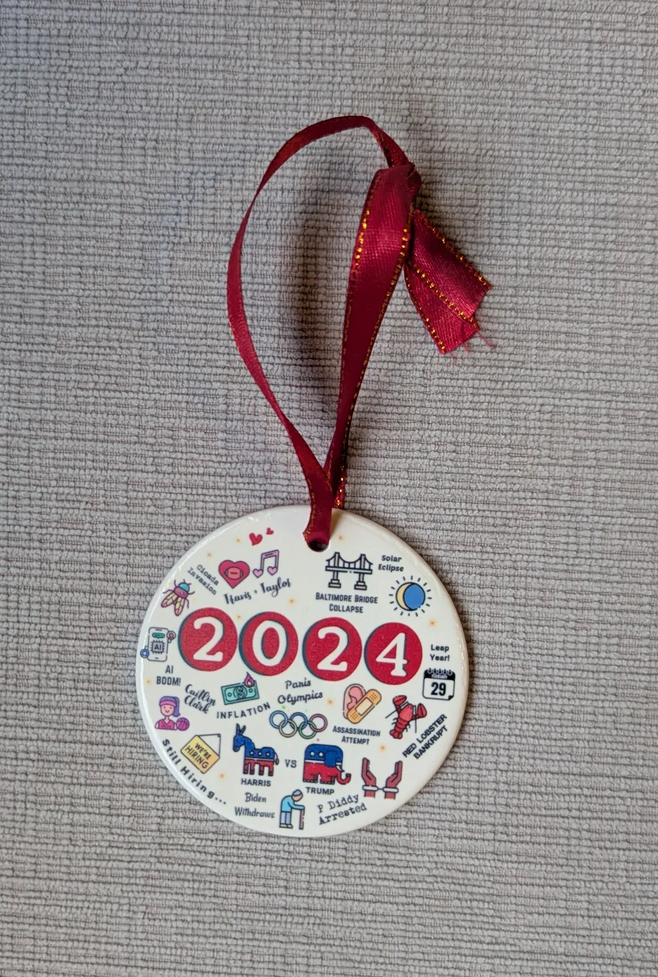Brand New 2024 Commemorative Ornament thumbnail