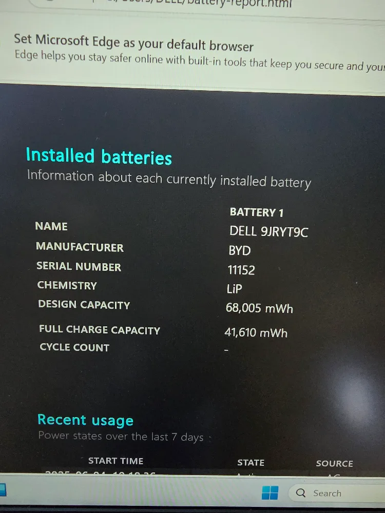 Dell Latitude 5400 -Windows 11-Touch screen -128Gb SSD -16Gb RAM image indicator(5)