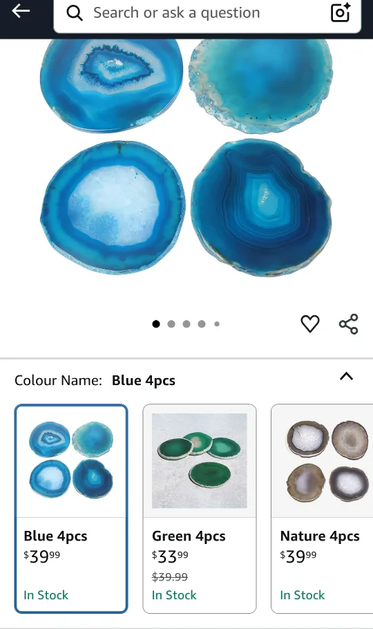 Blue Agate Slices-15 pcs image indicator(9)