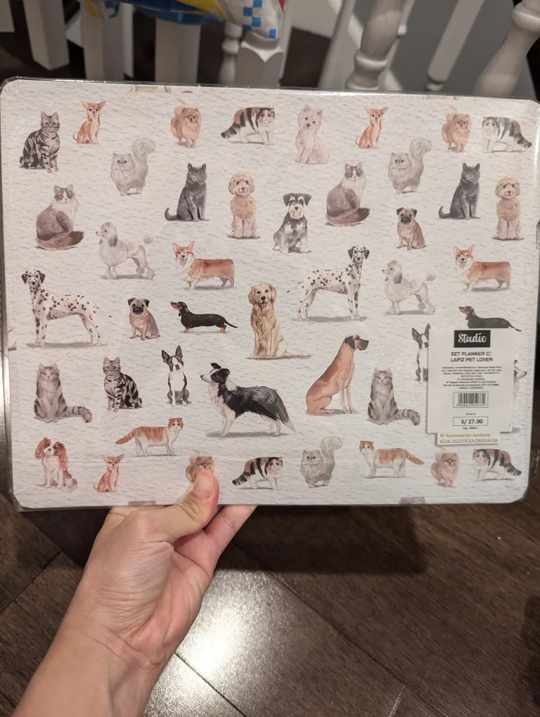 🇨🇦 #freecycle BNIB Weekly Planner and To do list - Pet Lover image indicator(2)