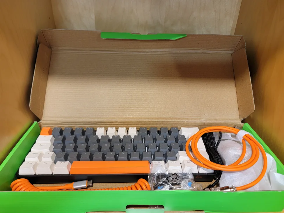mechanical keyboard + mouse combo thumbnail