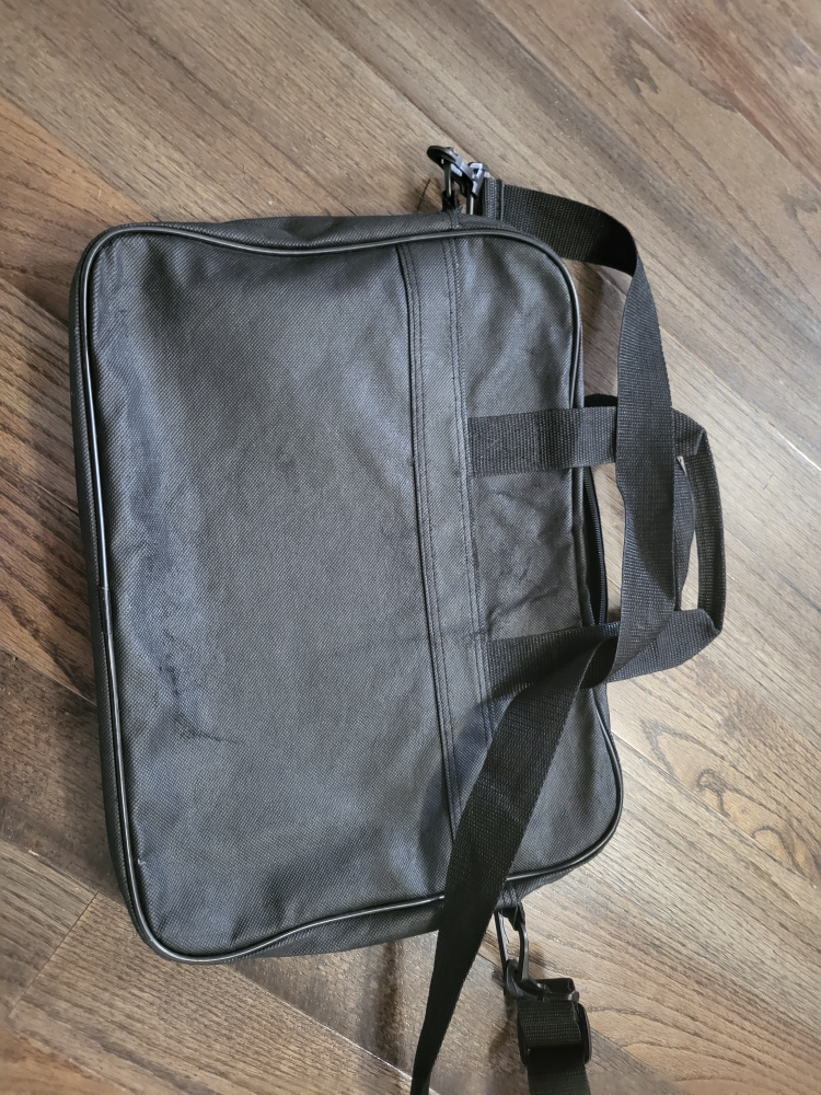 Black Laptop Bag with Shoulder Strap - photo 2