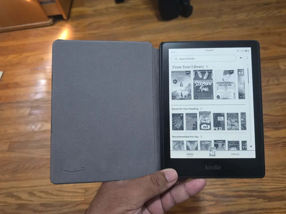 Amazon Kindle Paperwhite Signature edition along with Case thumbnail