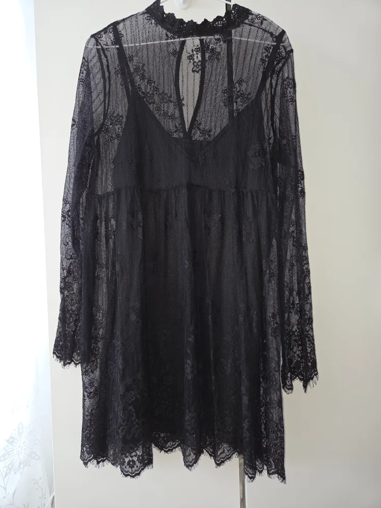 Black Lace Dress image indicator(4)