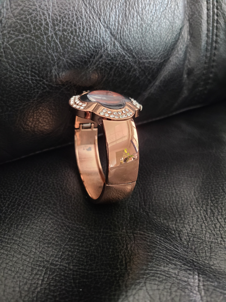 Voux Rose Gold Cuff Watch - photo 4