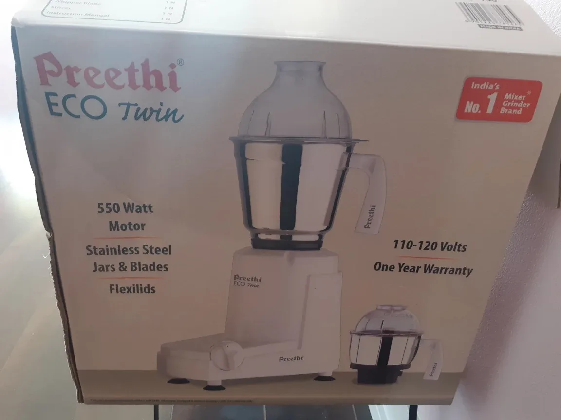 Preethi ECO Twin Mixer Grinder thumbnail