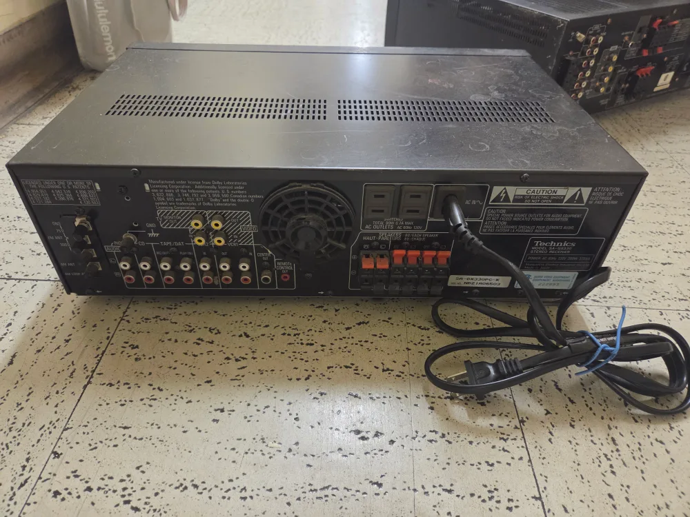 Technics SA-GX330 AV Control Stereo Receiver image indicator(2)