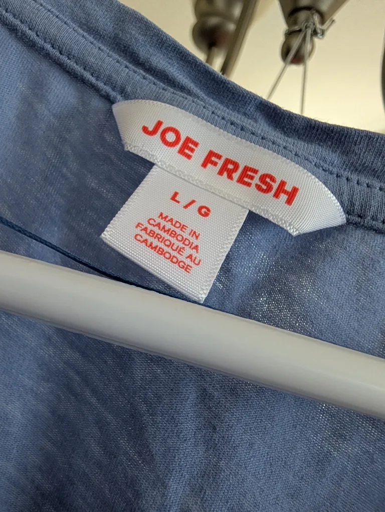 Joe Fresh Blue Top🩵 image indicator(2)