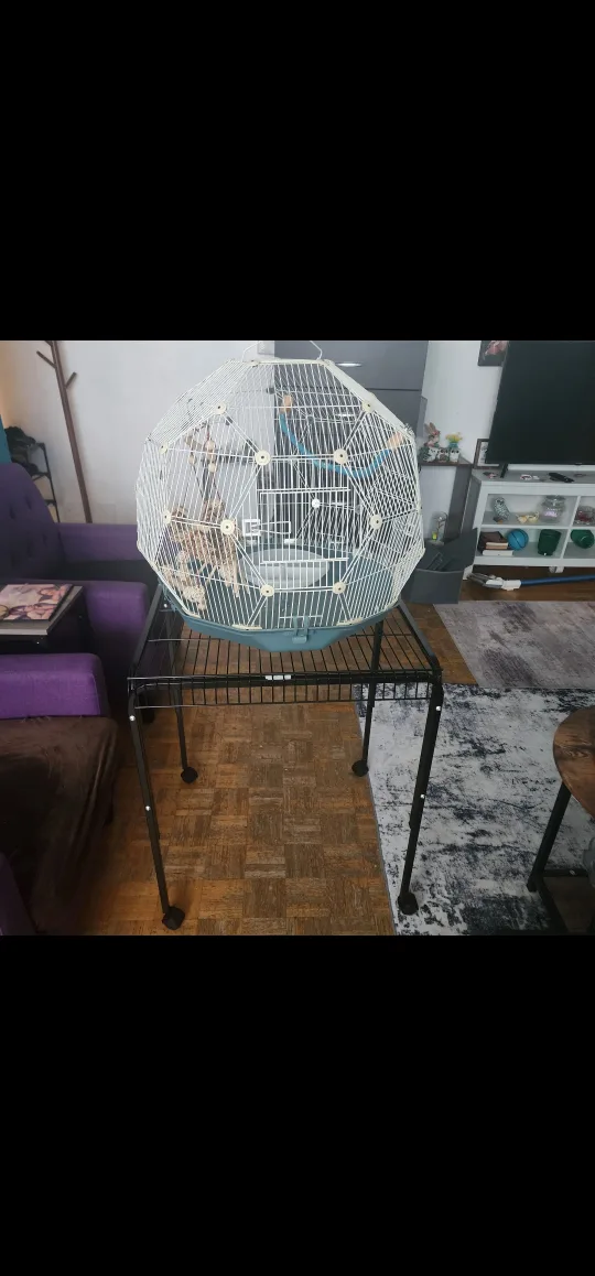 Bird Cage with Stand thumbnail