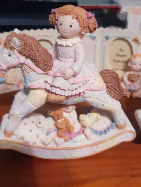 Collectible Rocking Horse Figurine