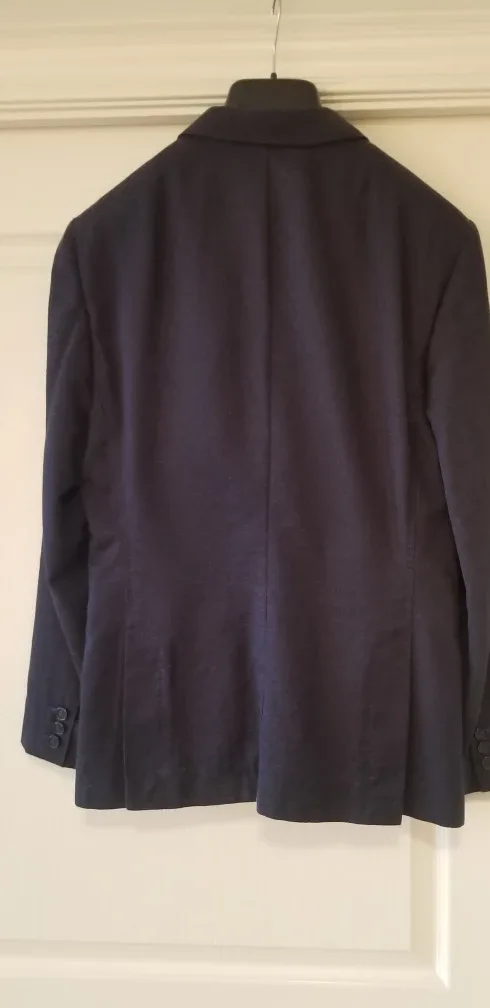 Zara Man Blue Blazer - Size 48 EUR image indicator(3)