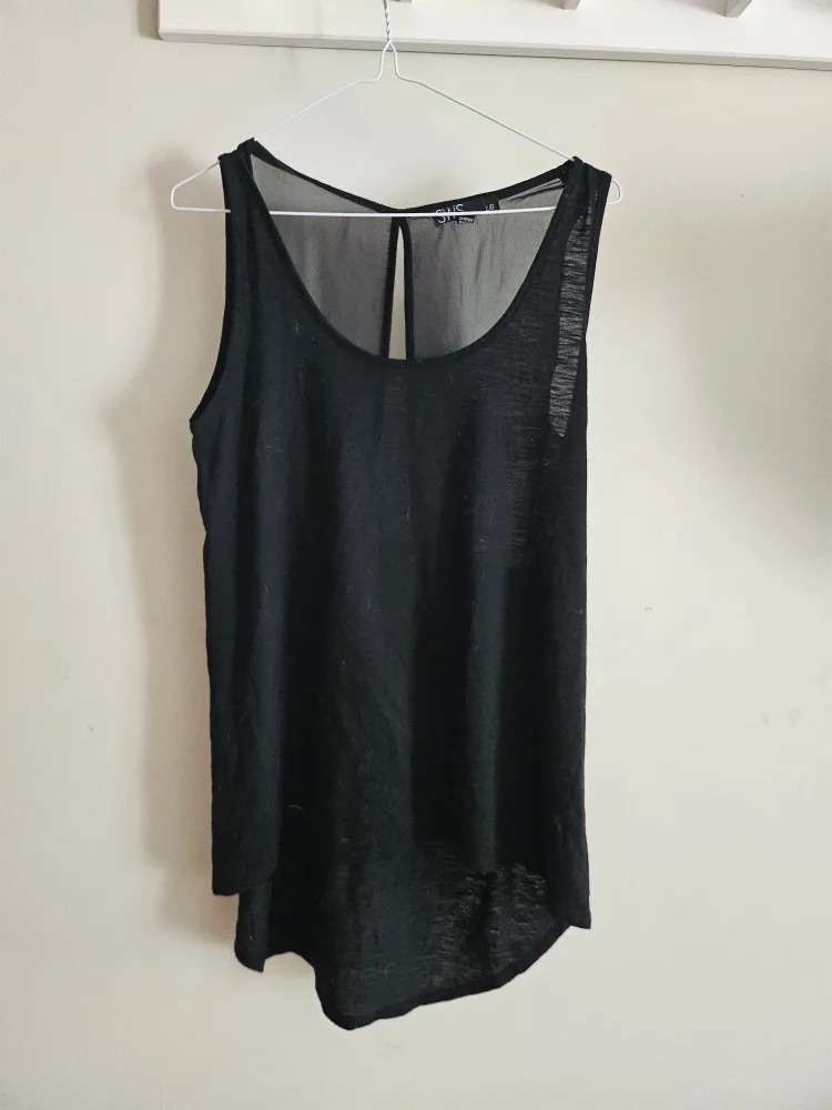 SMS Black Tank Top - Size L 🇨🇦 thumbnail