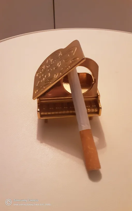 Piano Cigarette Holder & cigar buddy.. thumbnail