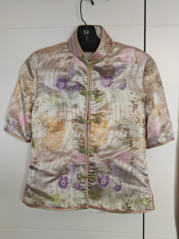 Women Chinese Cheongsam Qipao Dress Jacket & Skirt - Small - photo 2