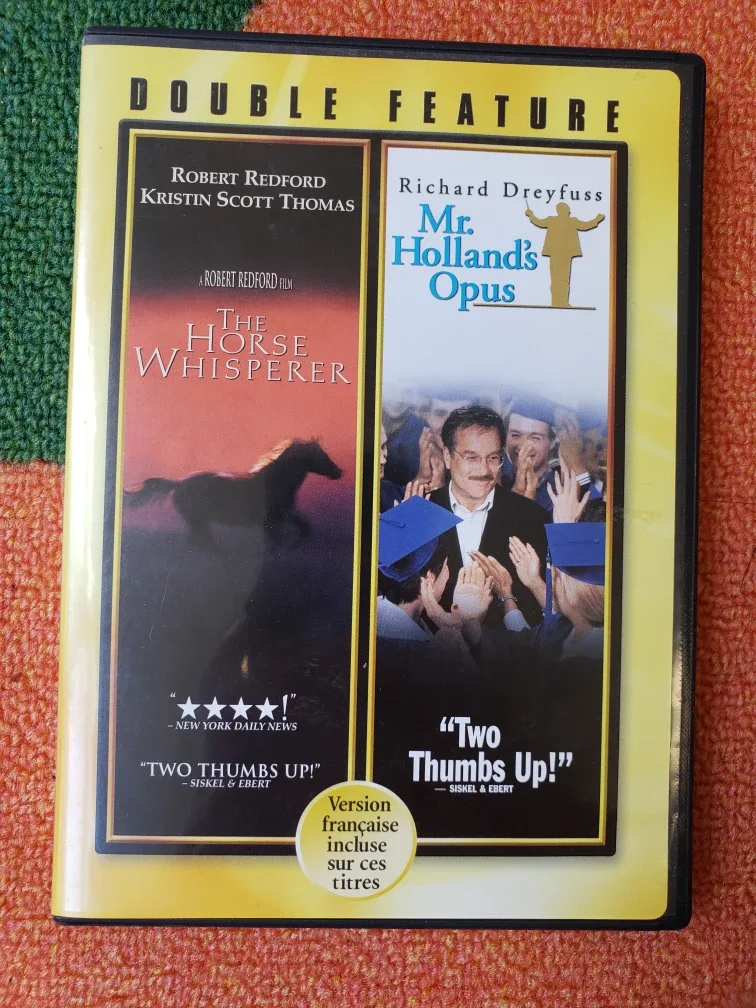 Double Feature DVD: The Horse Whisperer & Mr. Holland's Opus thumbnail