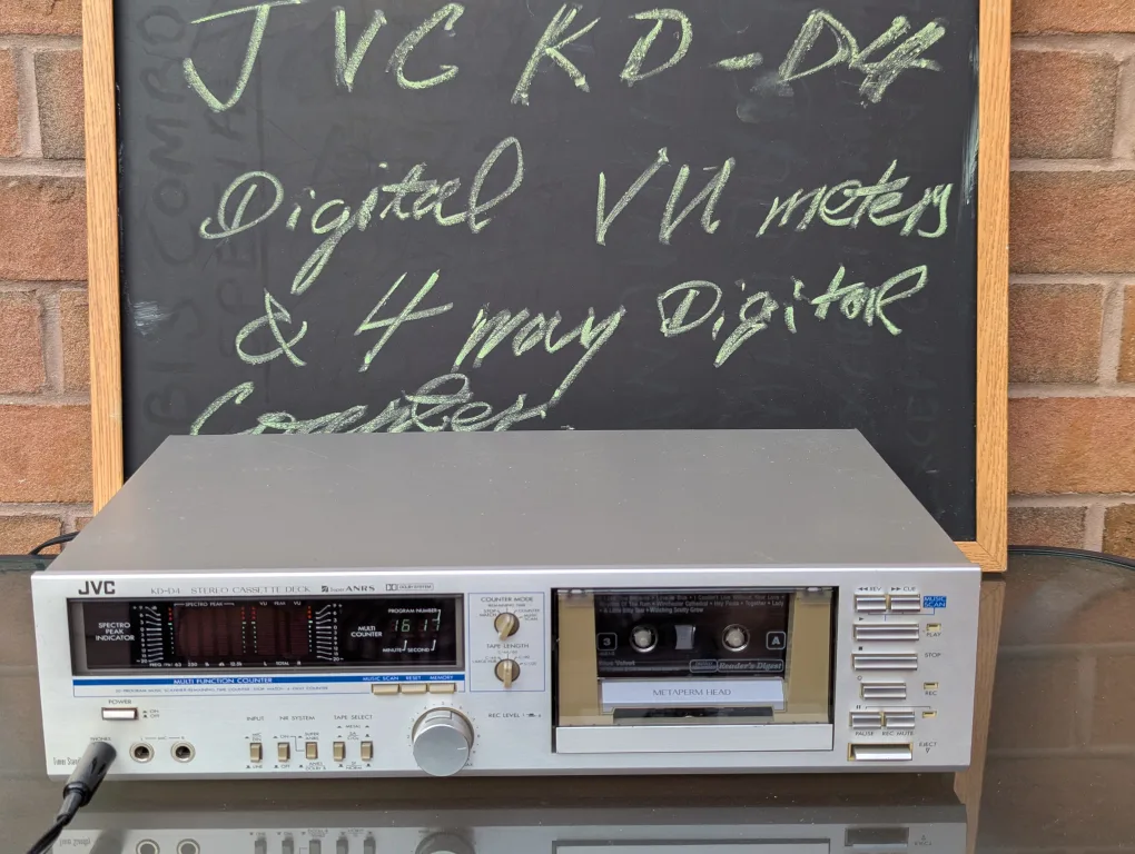 JVC KD-D4 Stereo Cassette Deck thumbnail