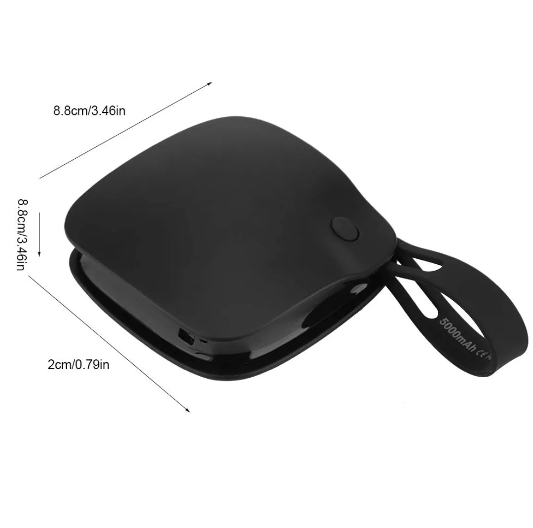 2-in-1 Hand Warmer & Power Bank 5000mAh – USB Rechargeable image indicator(7)