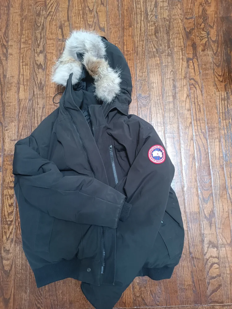 Canada Goose Bomber Jacket, Black, XL thumbnail