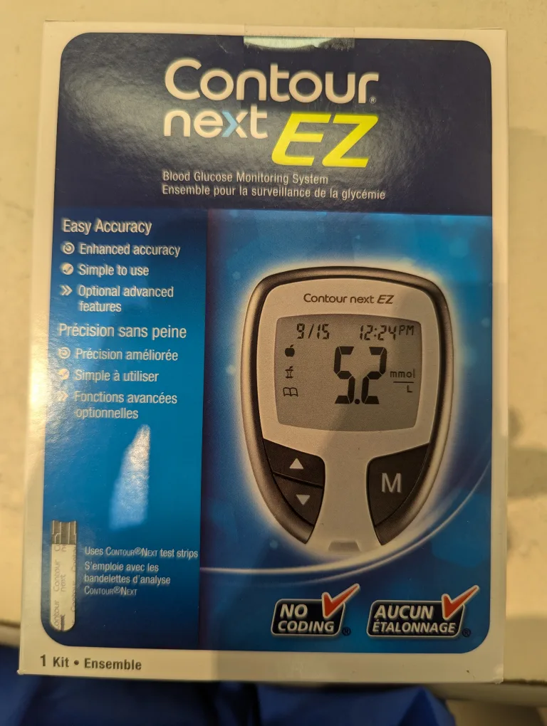 Contour Next EZ Blood Glucose Monitoring System thumbnail