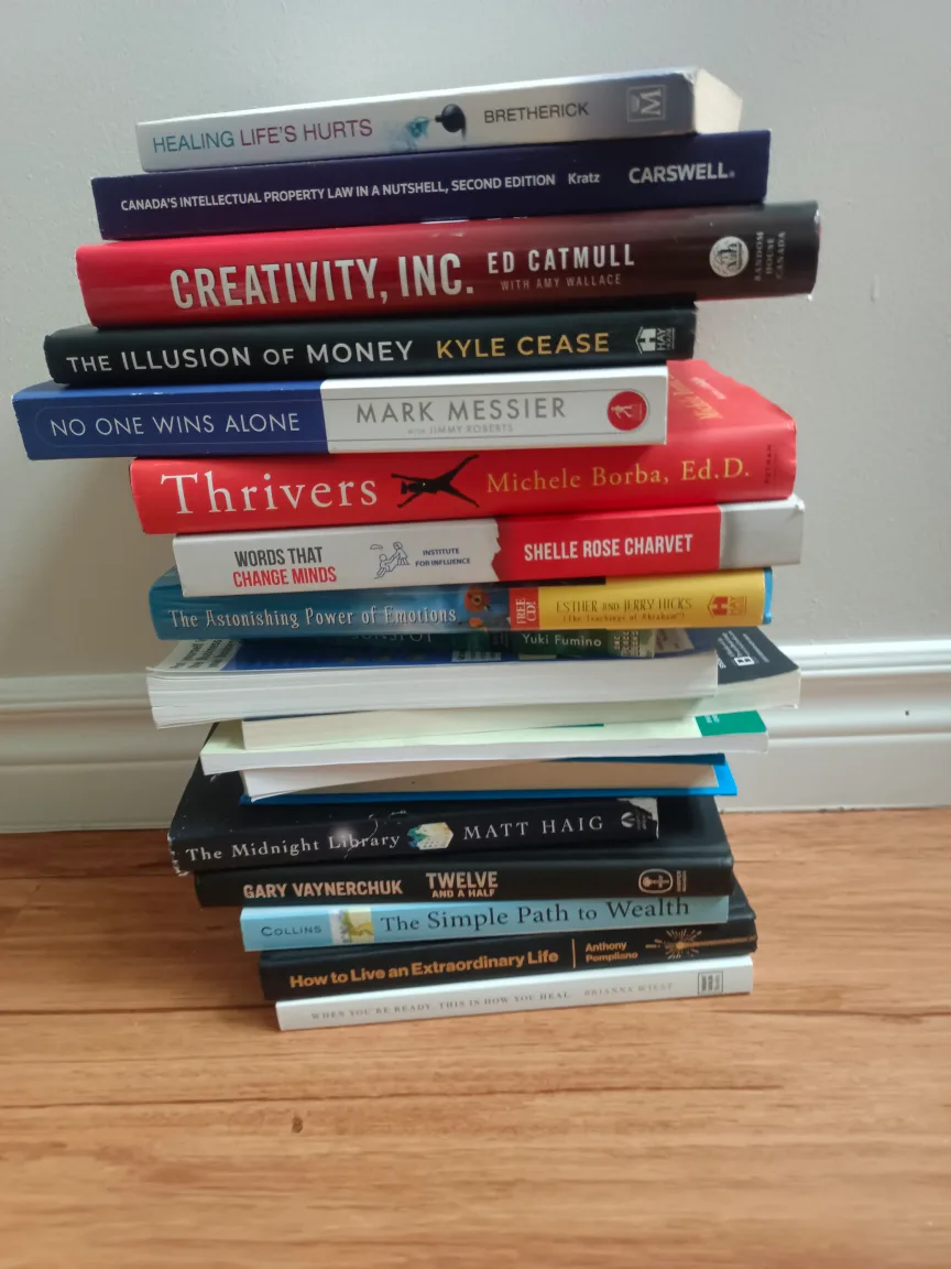 Stack of Assorted Books thumbnail