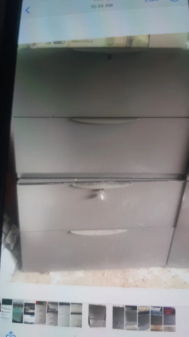 Grey 3-Drawer Filing Cabinet thumbnail