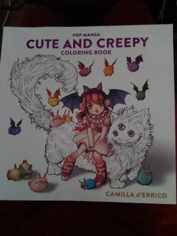 Cute and Creepy Coloring Book by Camilla d'Errico thumbnail