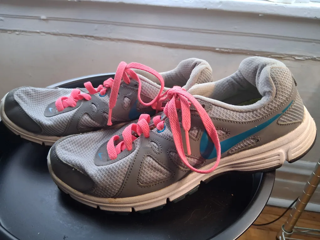 Nike Revolution 2 Gray/Blue Sneakers image indicator(2)