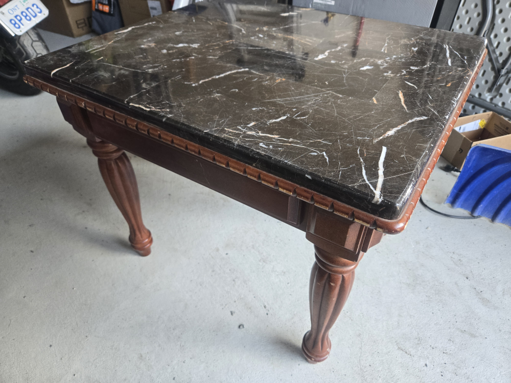 Marble Top Coffee Table - photo 2