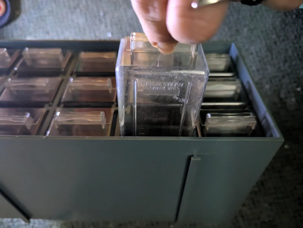 Gray Storage Box with Drawers image indicator(3)