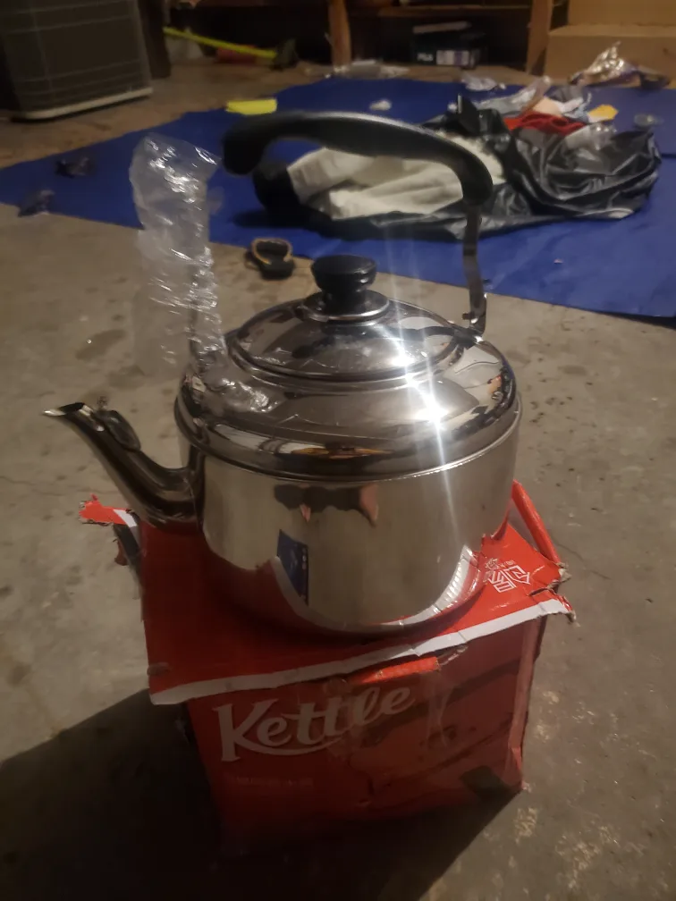 Stainless Steel Kettle - 4L Size thumbnail