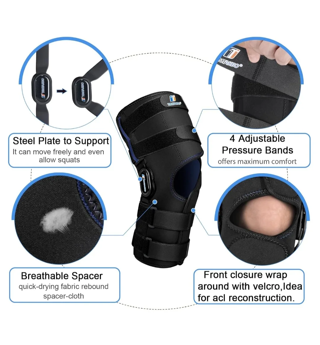 Timtakbo Knee Brace for Knee Pain