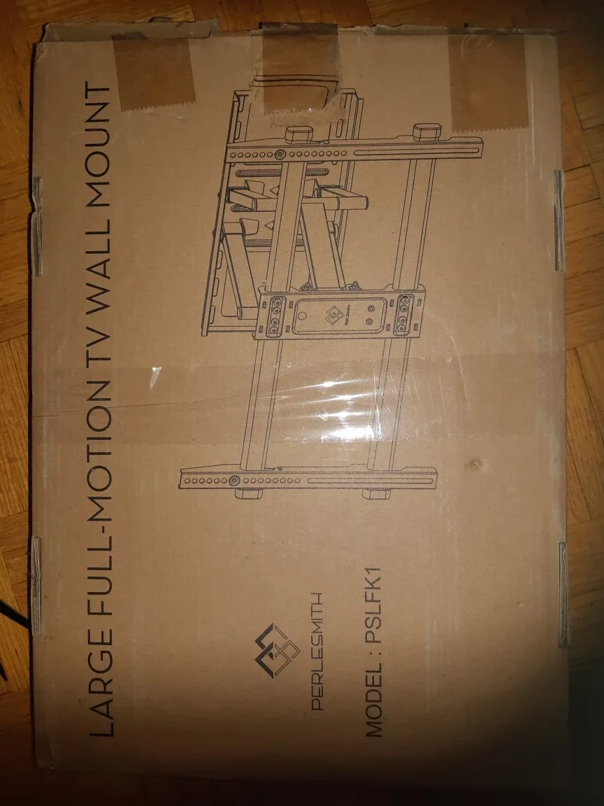 PERLESMITH TV Wall Mount Full Motion 37-82 inch 🇨🇦 thumbnail
