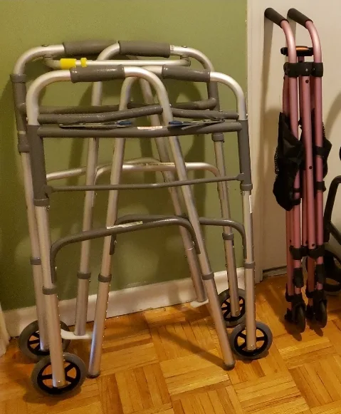 Foldable Walker with Wheels thumbnail