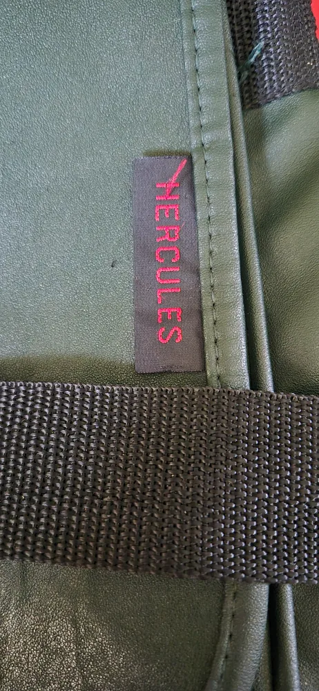 Hercules Green Leather Laptop Bag thumbnail