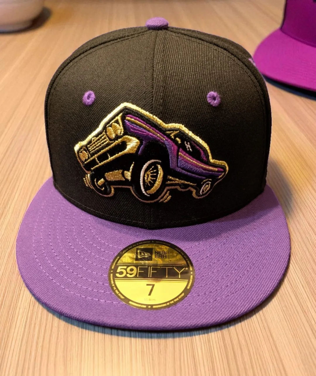 New Era 59Fifty Fitted Hat - Black/Purple thumbnail