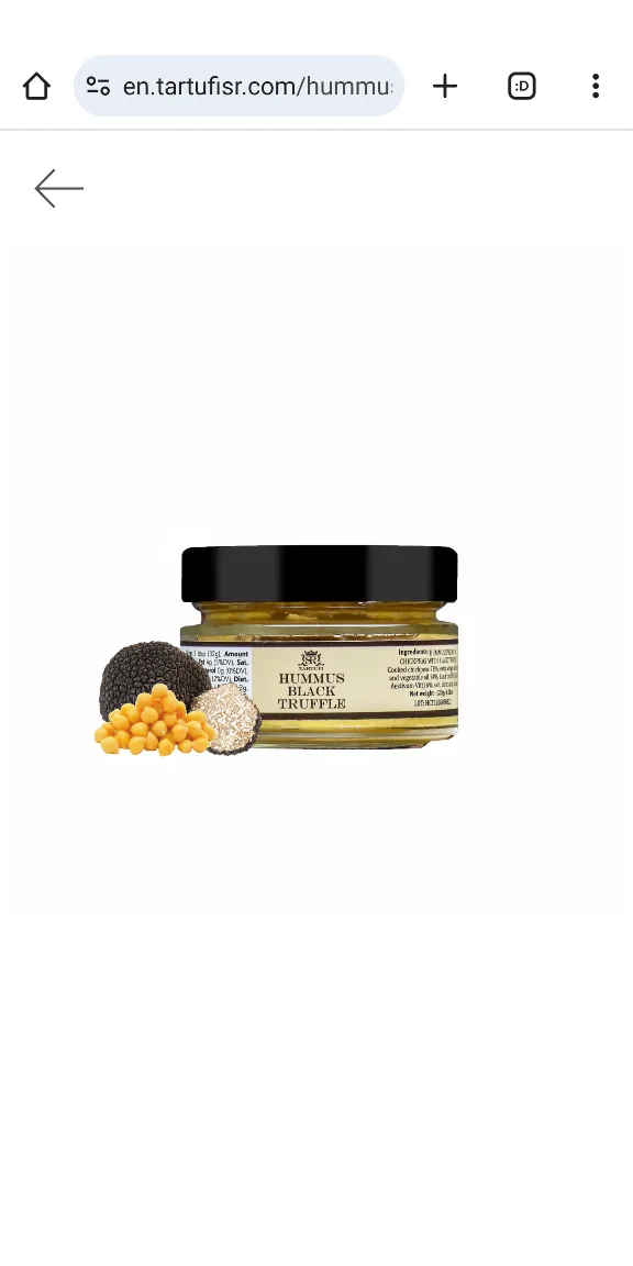 Tartufi SR Black Truffle Hummus thumbnail