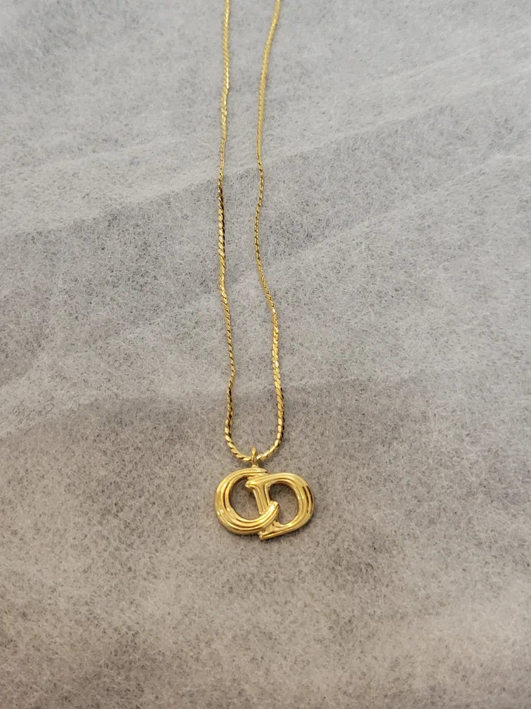 Dior Gold Necklace thumbnail