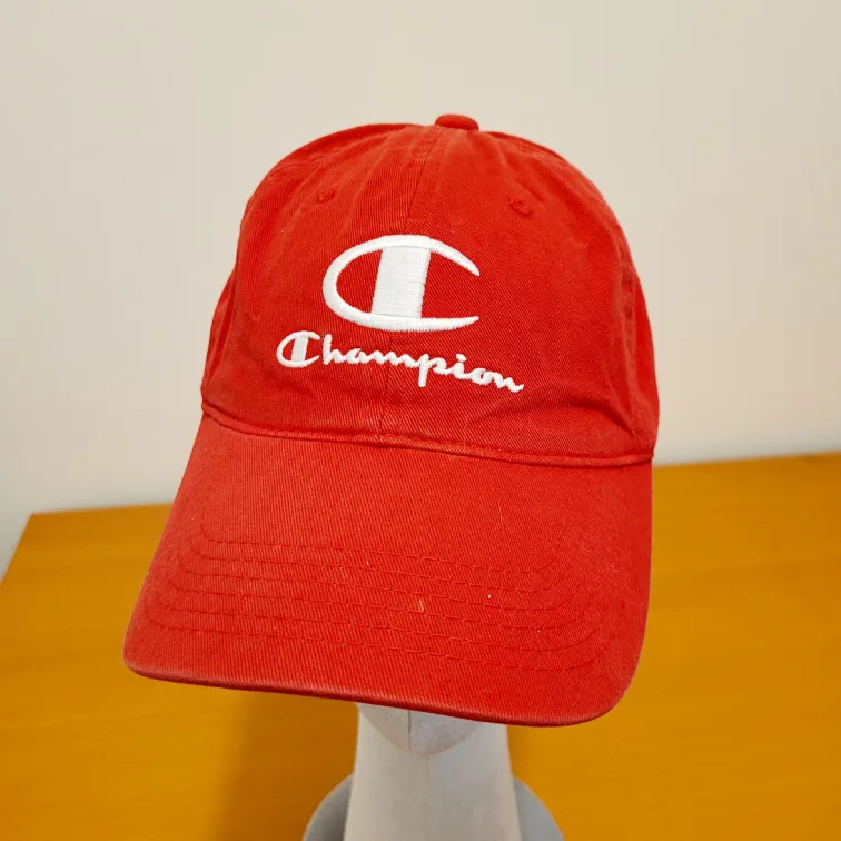 Champion Red Snapback Cap Hat thumbnail