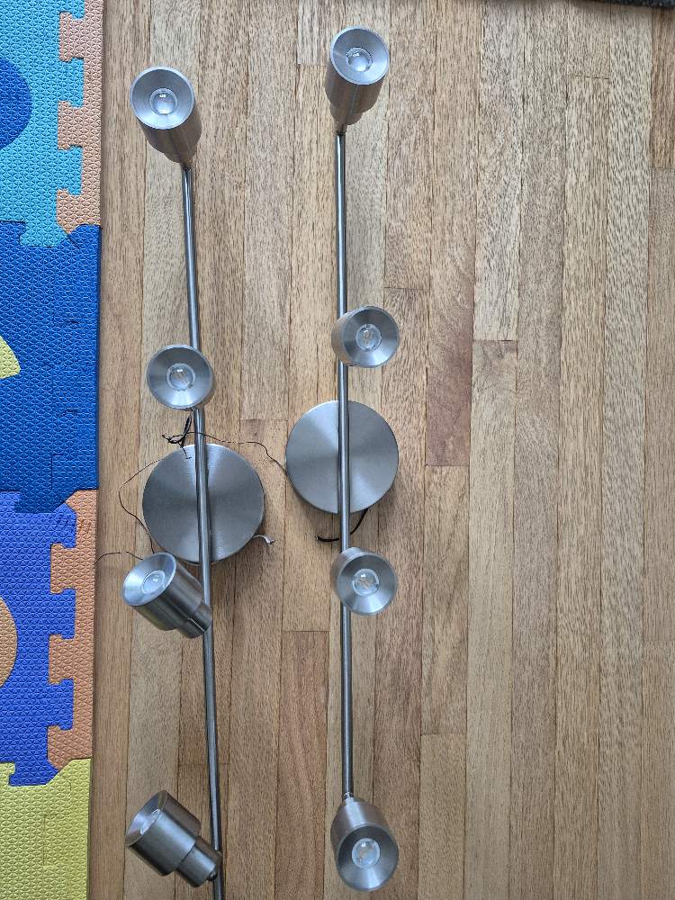 Track Lighting Fixtures - Set of 2