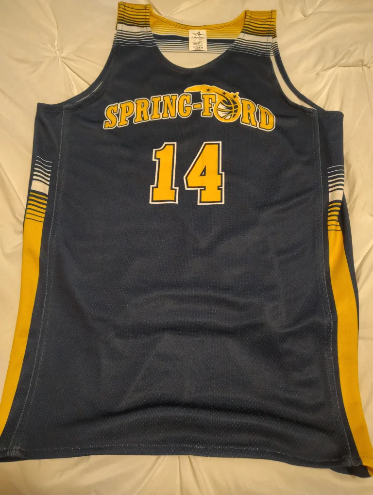 Spring-Ford #14 Reversible Basketball Jersey thumbnail
