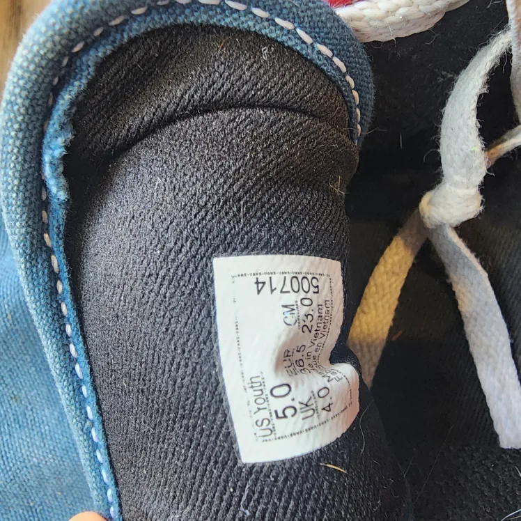 Nike & Van's YOUTH  Shoes - Size 5y and  4Y image indicator(8)