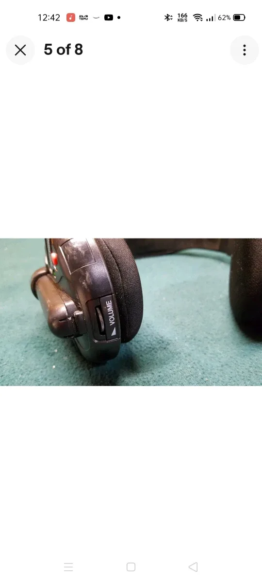 Honda Odyssey OEM DVD Wireless Stereo Infrared Headphones image indicator(5)