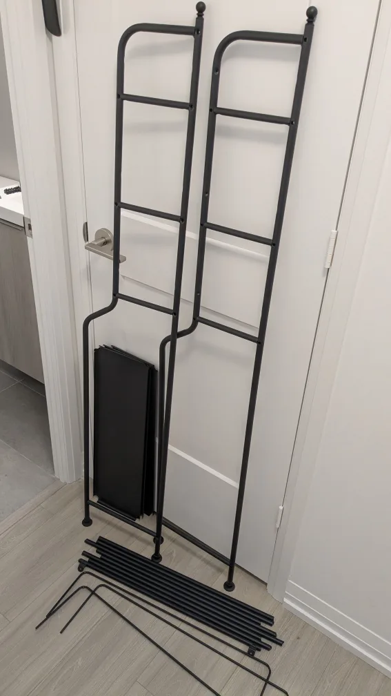 Black Over-the-Toilet Bathroom Shelves image indicator(4)