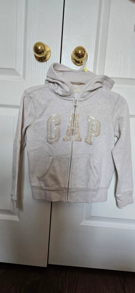 GAP Kids Full-Zip Hoodie - Size 8 thumbnail