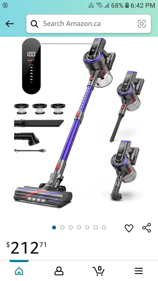 BUTURE JR400 Cordless Stick Vacuum - Like New! thumbnail