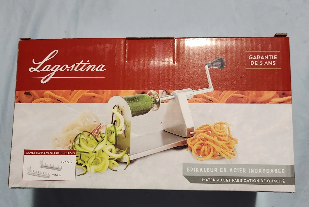Lagostina Stainless Steel Spiralizer