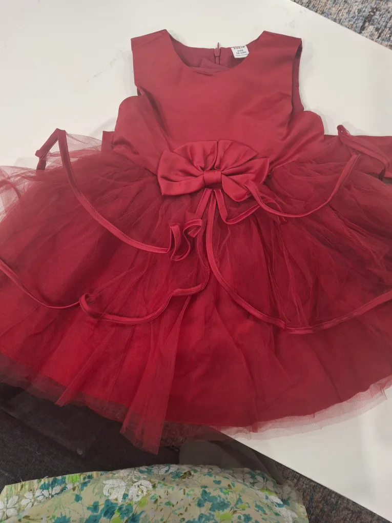 SHEIN Red Dress - Size 18-24M thumbnail
